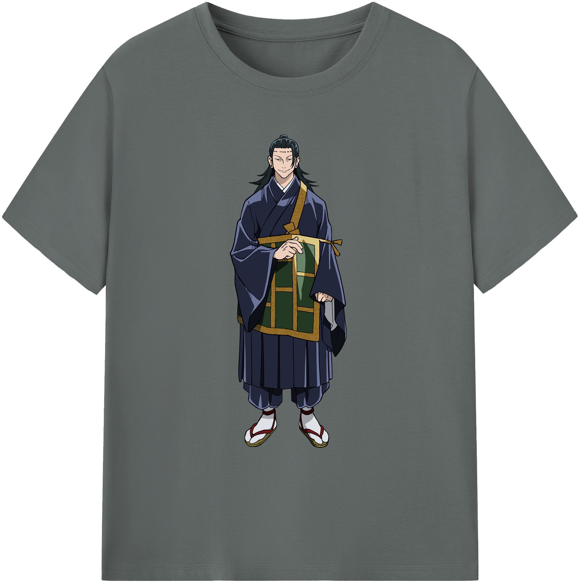 （画像用） 呪術廻戦 Jujutsu Kaisen 綿100％ メンズ半袖Tシャツ｜肌触りやわらか＆通気性